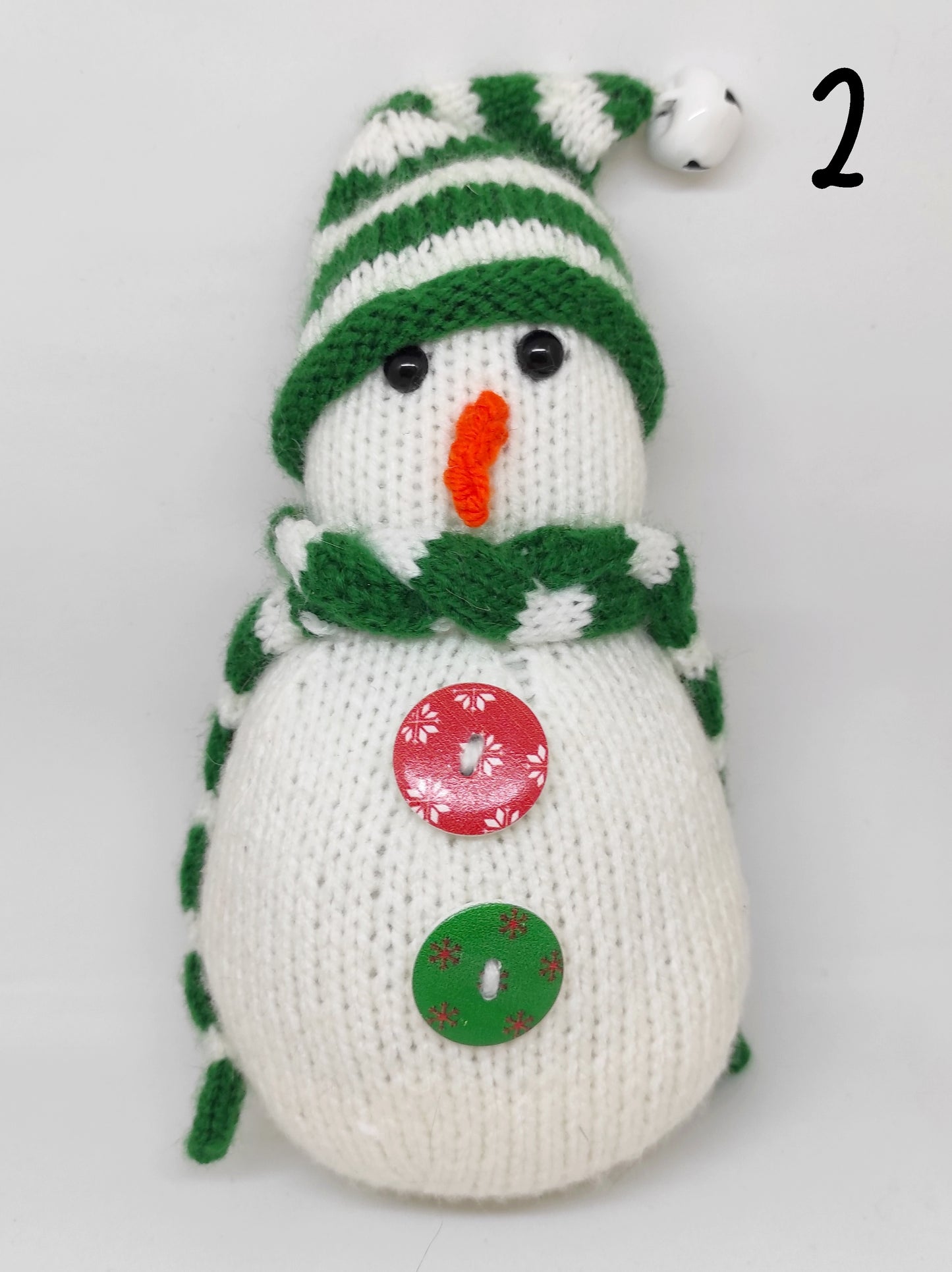 Bonhomme de neige tricot Noel
