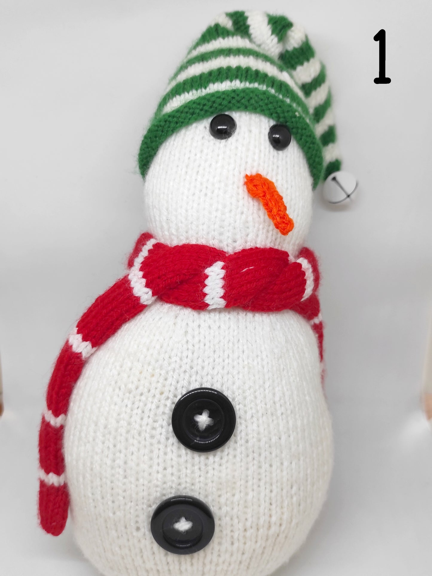 Bonhomme de neige tricot Noel