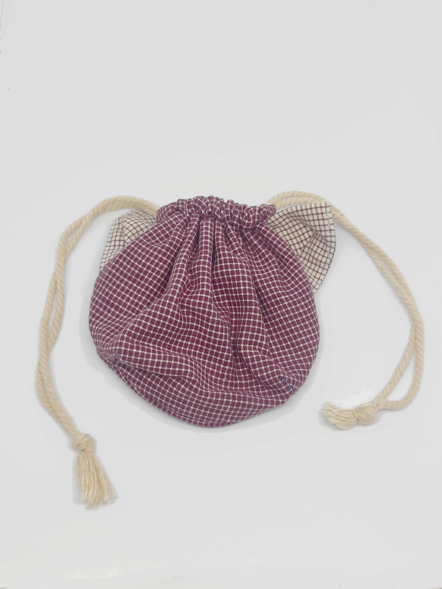 Pochette chat tissu