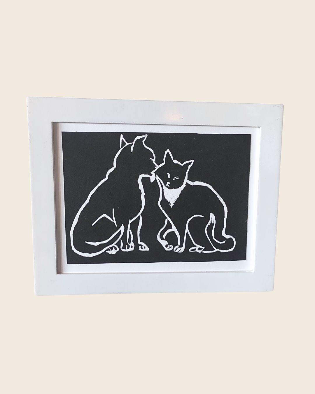 Sérigraphie encadrée