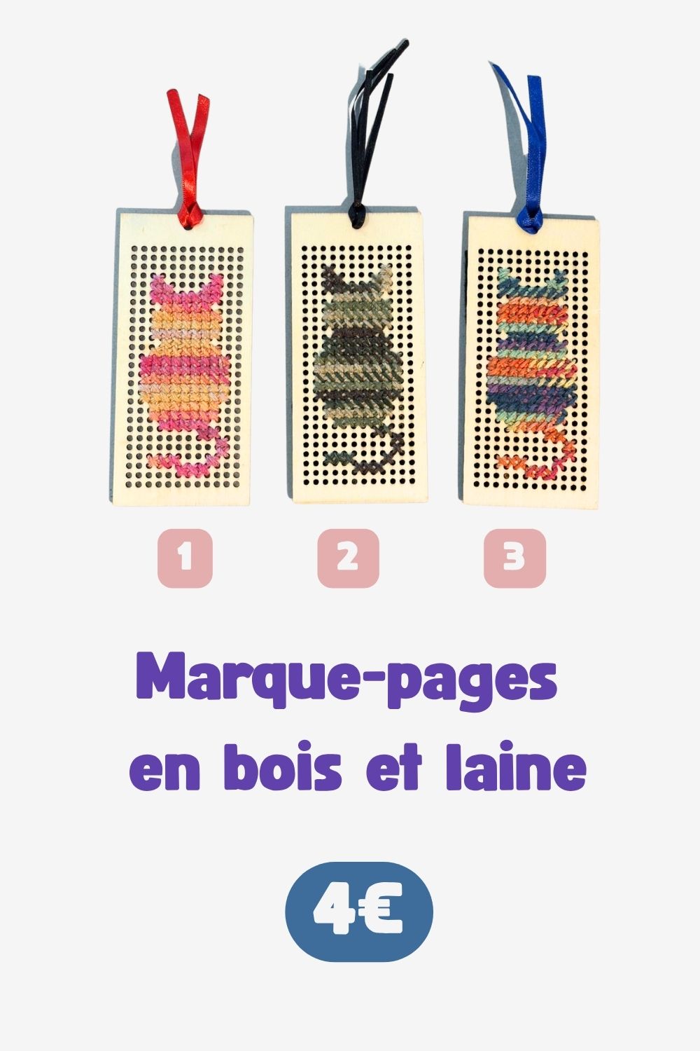 Marque page en bois
