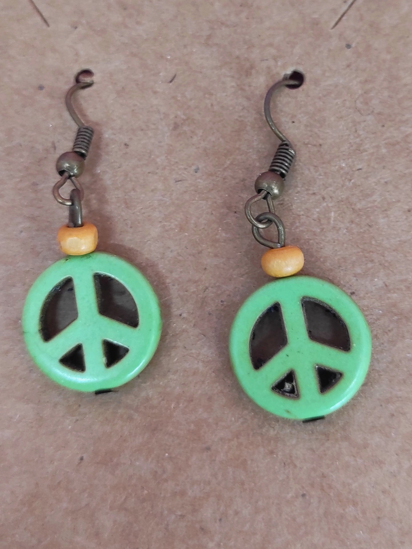 Boucles d'oreilles Peace and Love