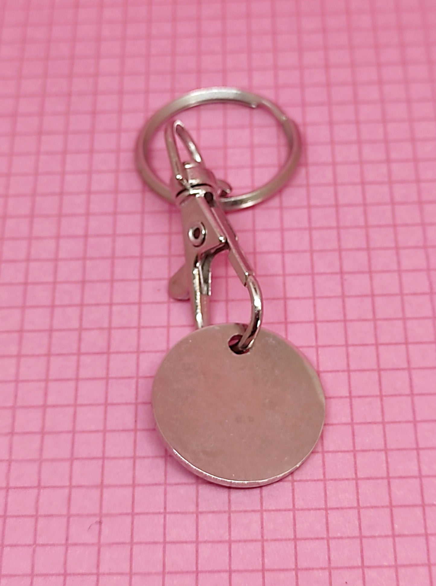 Porte cle jeton de caddie Urgences Fourrieres Bretagne
