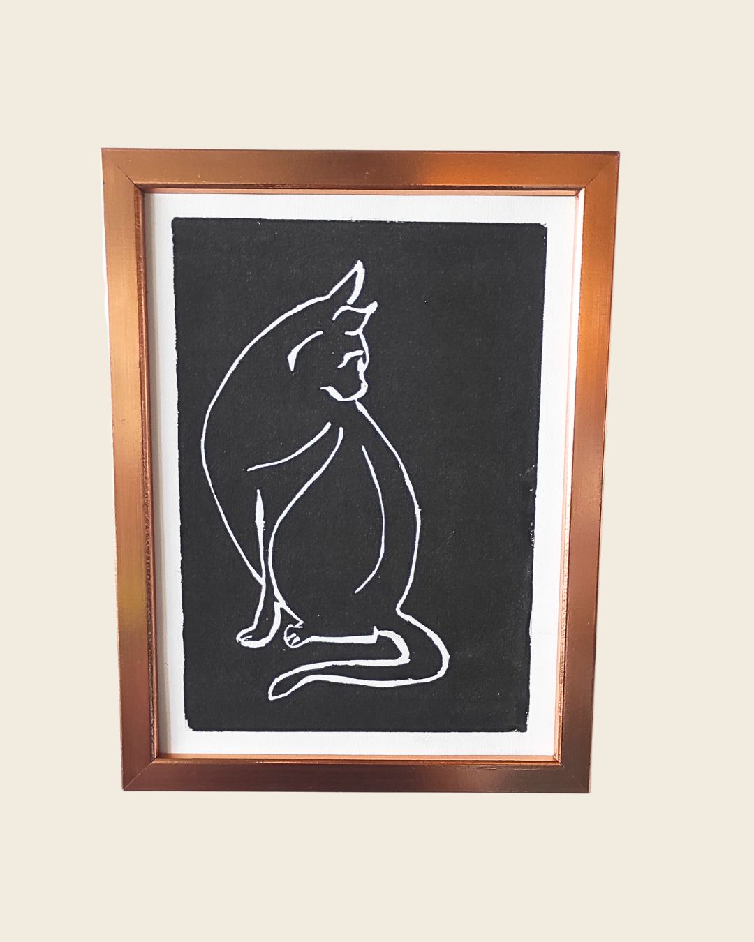 Sérigraphie encadrée