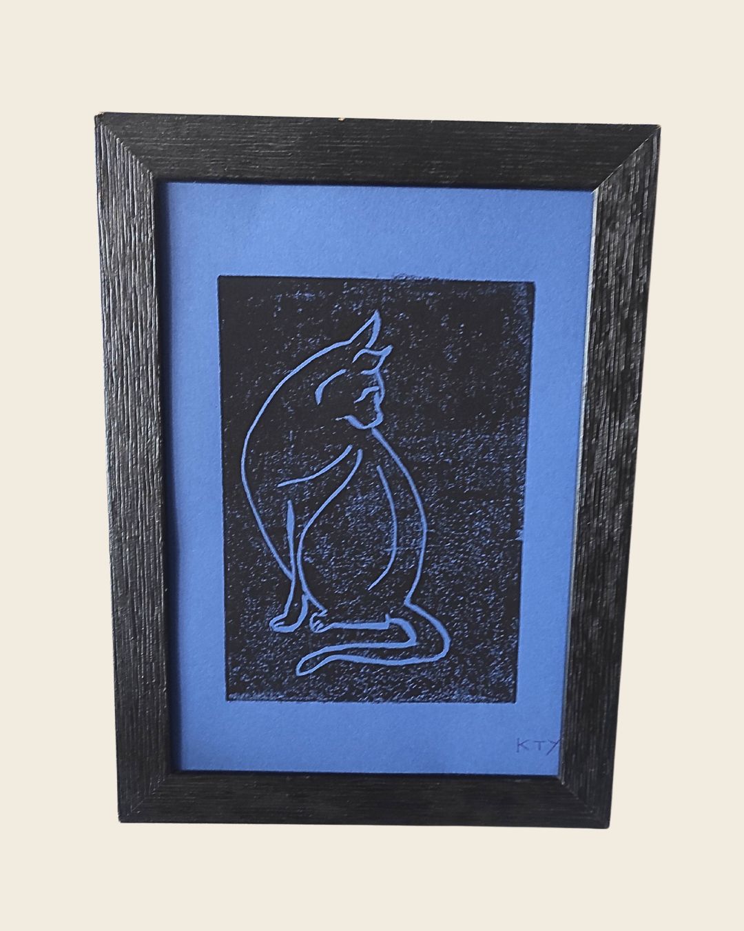 Sérigraphie encadrée