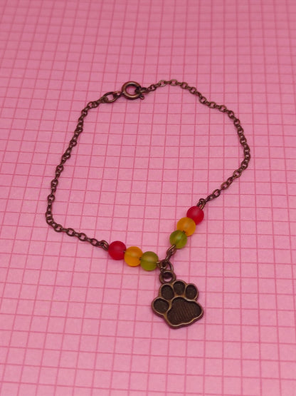 Bracelet patte de chat