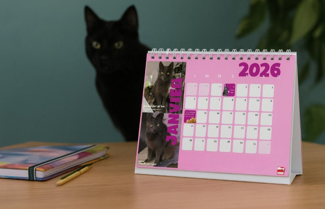 Prévente Calendrier de bureau 2026