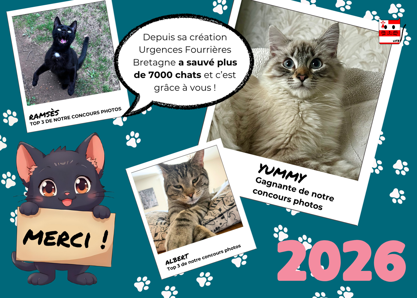 Prévente Calendrier de bureau 2026