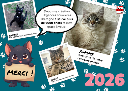 Prévente Calendrier de bureau 2026