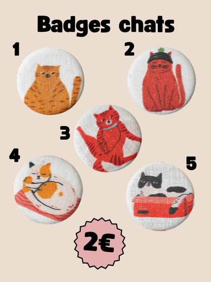 Badges chats