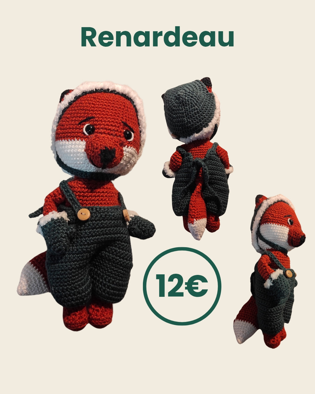 Peluche animaux en crochet